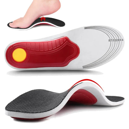 Shock Orthopaedic Absorbing Insoles With Arch Support Plantar Fascia Insole
