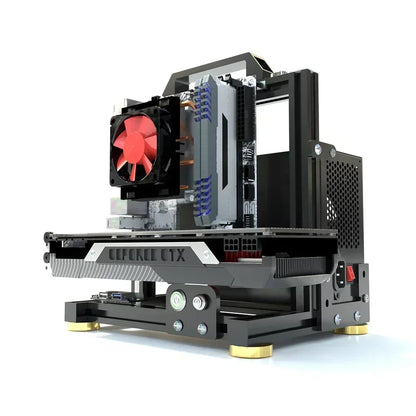 Frame Open ATX PC Case Rack Modular Water Air Cooling