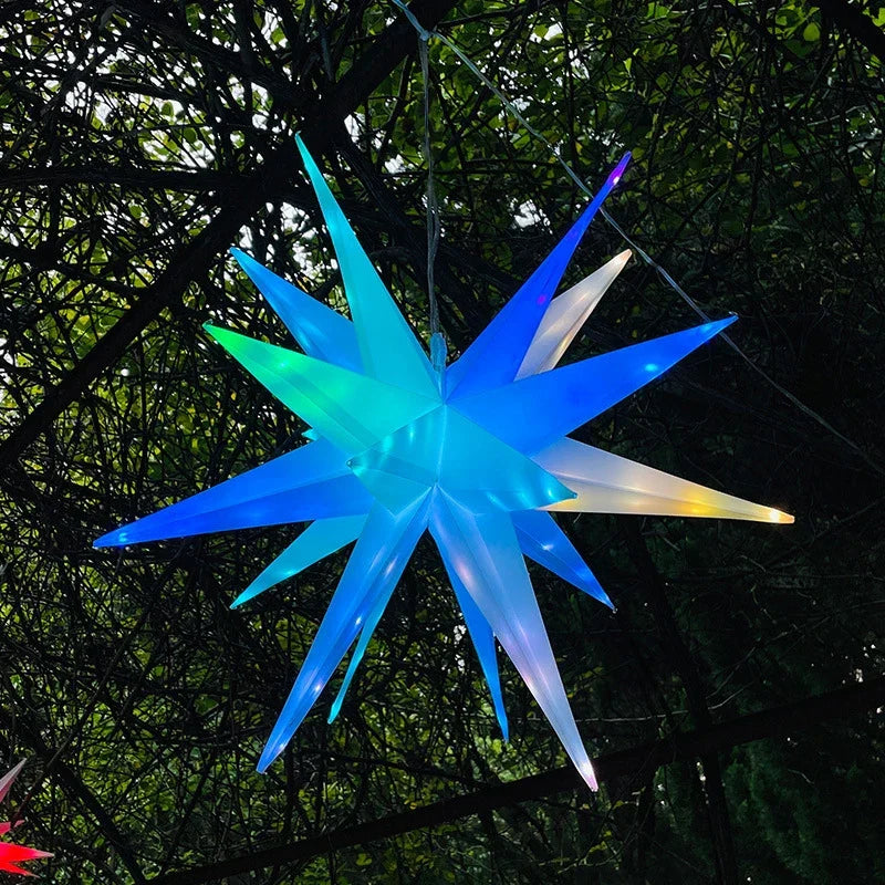 Star LED Light Bluetooth App Control RGB Star Lamp, Halloween 2025 Party Yard Tree Decor, Customizable Gift