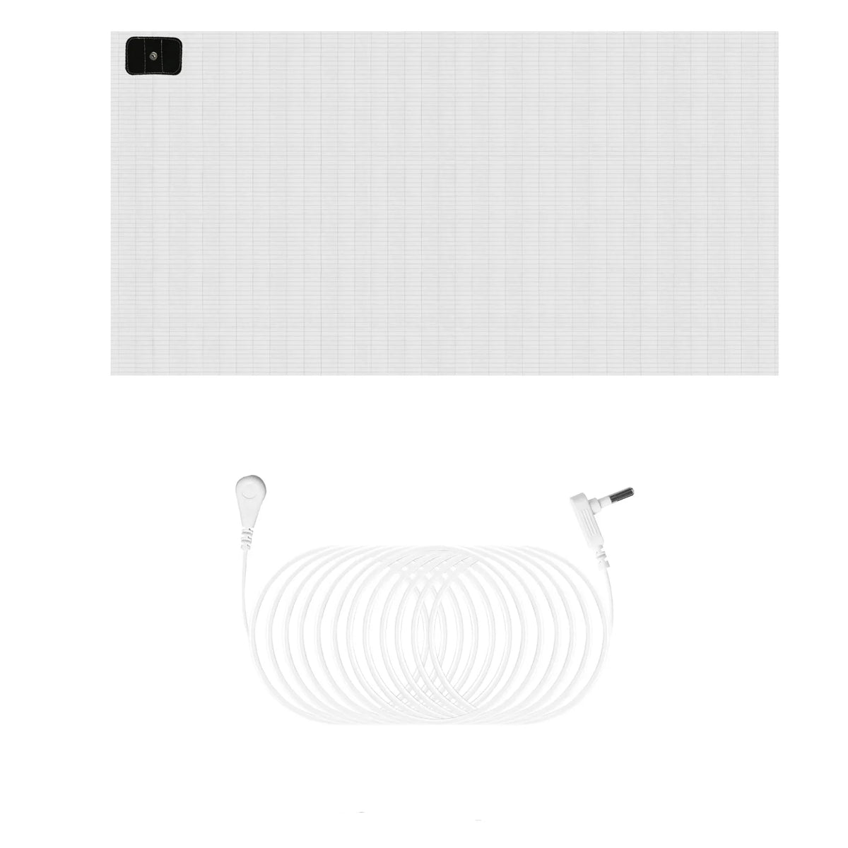Grounding Earthing Bed Sheet 95 Cotton 5 Silver Fiber