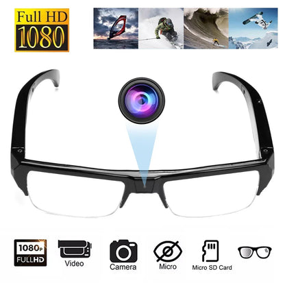 1080P Mini Camera Smart Glasses Travel-Friendly Sports Glasses