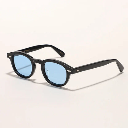 Sunglasses Polarized Vintage Round Acetate Frame Summer 2026 Driving Glare Reduction Gift Idea