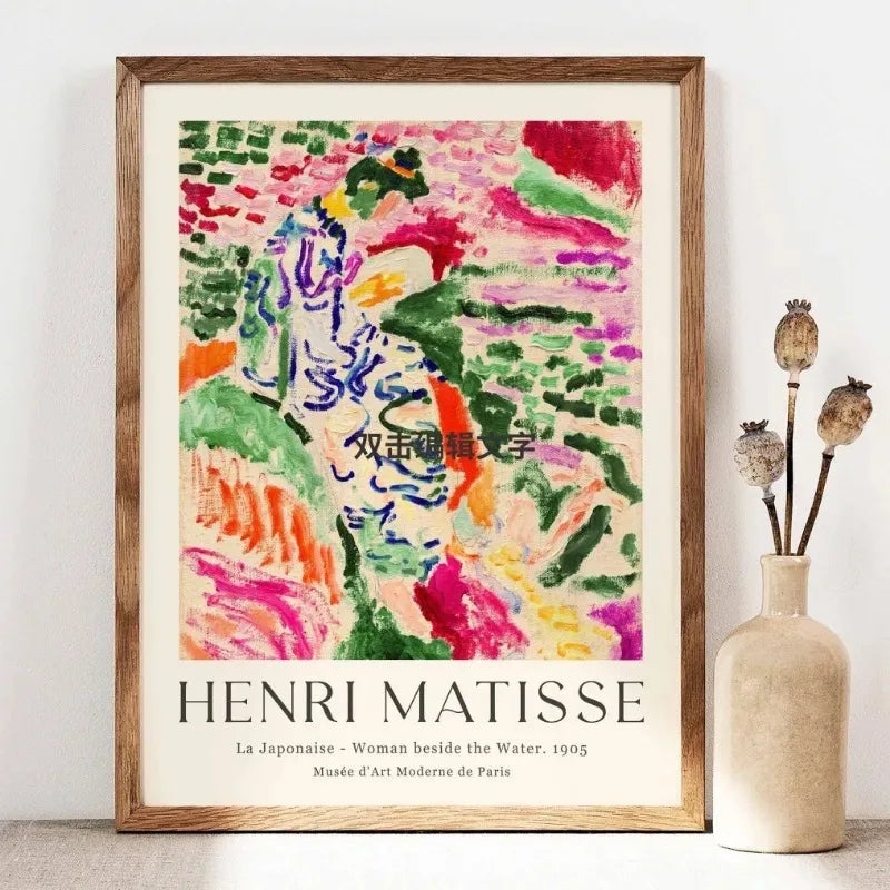 Abstract Mid Century Canvas Prints Kit Vintage Art