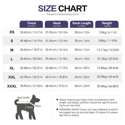 Anxiety Dog Vest Calming Coat TikTok Viral All Seasons Thunder and Fireworks Relief For Pets