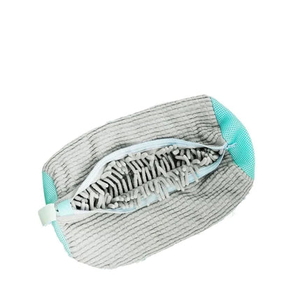 Shoe Washing Bag Cotton Laundry Bag with Zipper Closure, Sturdy Cleaning Bag for Shoes, Travel-Friendly Drying Bags