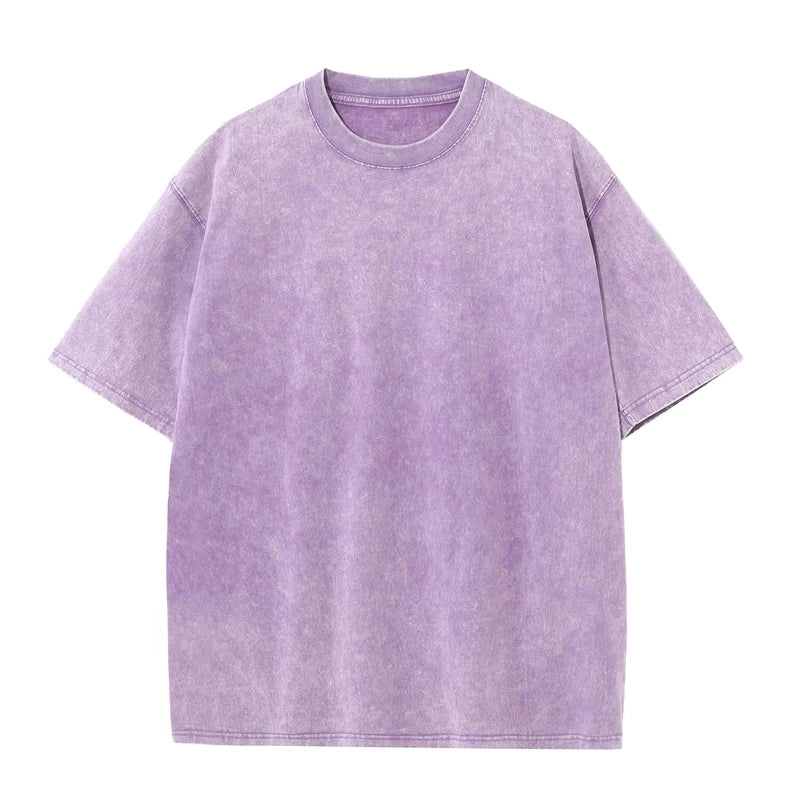 loose-fit silhouette, heavy cotton, vintage-washed streetwear tee – Oversized men's t-shirt