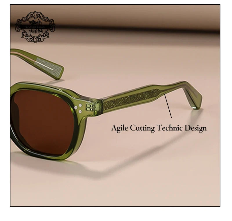 TR90 Sunglasses Frame Retro Rivets Style Unisex Polarized UV400 Summer 2026 Gift Idea