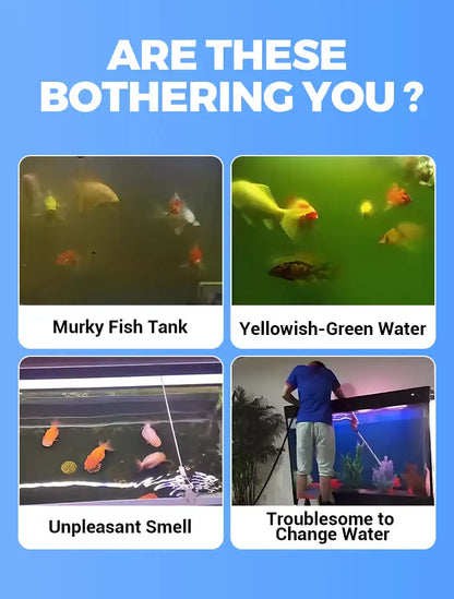 Fast-Acting Fish Tank Clarifier Eco-Friendly 2026 – Aquarium Water Purification Tablets
