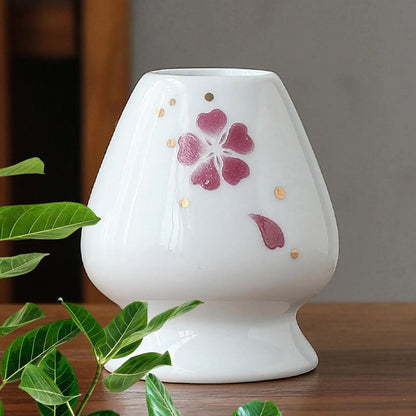 Whisk Matcha Stand Handcrafted Ceramic Holder Tea Ceremony