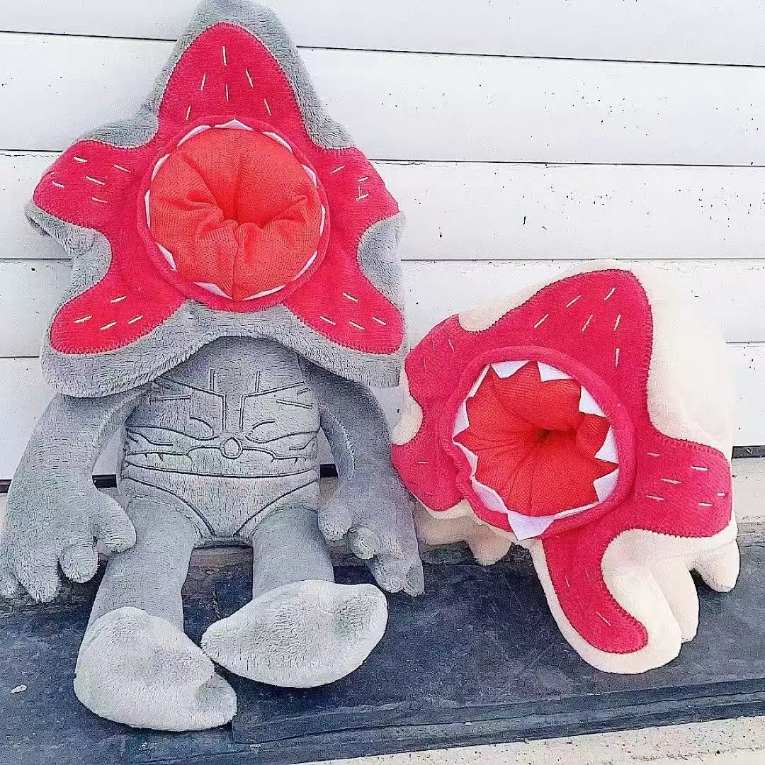 Demogorgon Plush Toy Gray Plush Monster Doll Halloween 2026 Gift-Ready For Kids