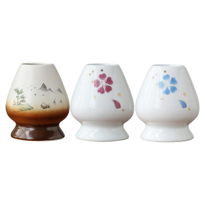 Whisk Matcha Stand Handcrafted Ceramic Holder Tea Ceremony