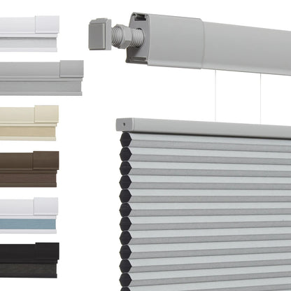 Drill No Honeycomb Blinds Cordless Thermal Insulated 1" Cell Fabric
