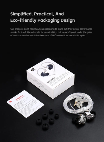 Dynamic Earphones Driver HiFi Earbuds With Detachable Cable For DJ Use Summer 2026 Trend
