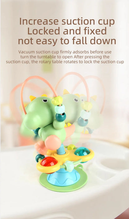 Soothing Baby Rattle Suction Cup Newborn Sensory Toys