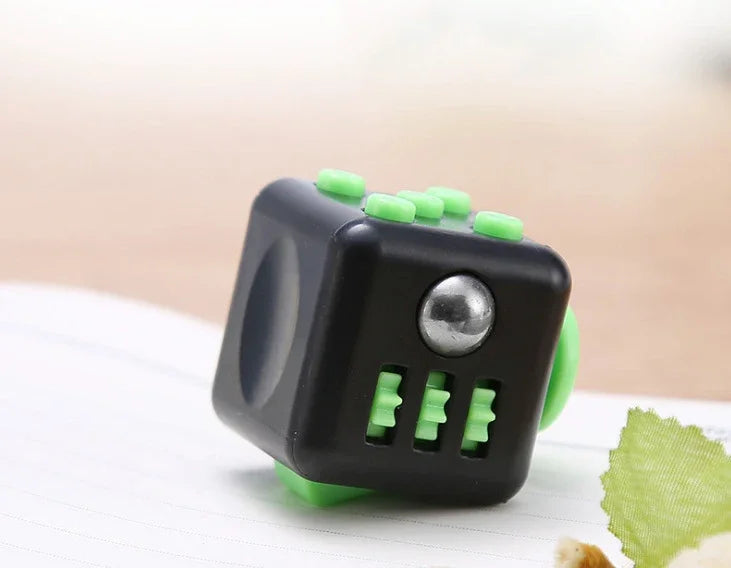 Cube Fidget Stress Relief Toy Sensory Dice For Focus