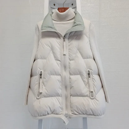 Light Women’s Puffer Vest - Short Relaxed, Duck Down