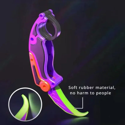 Knife Fidget Gravity Claw 3D Printed Butterfly Toys