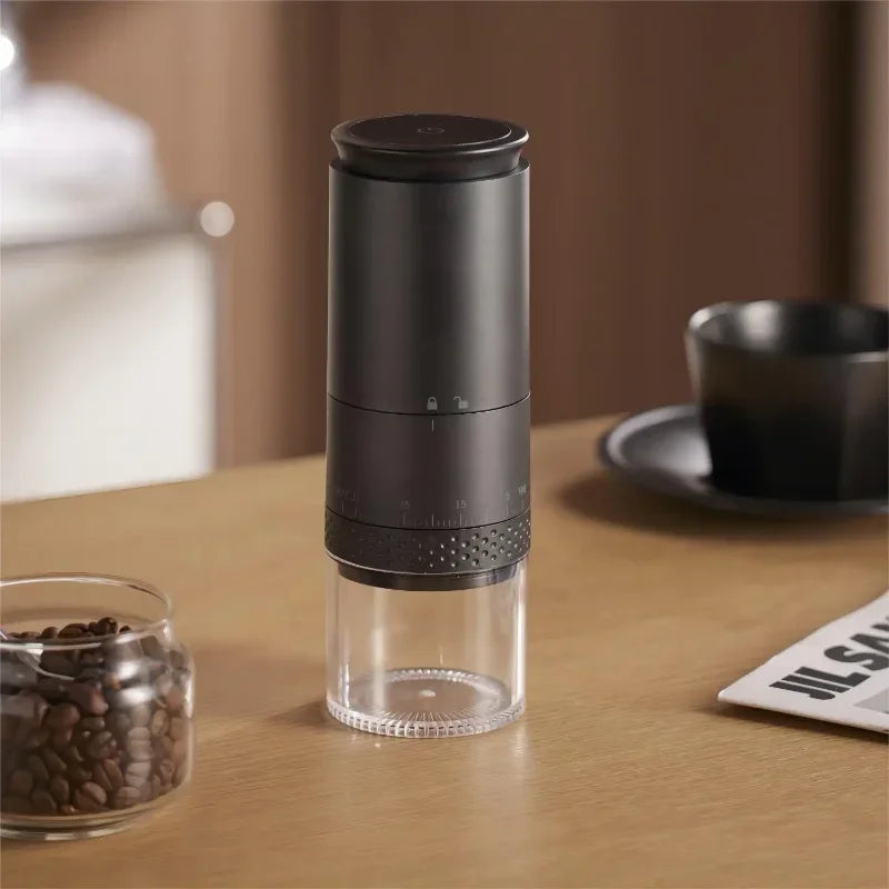 Motor-Driven Coffee Grinder 1500mAh Conical Burr Battery-Powered Externally Flexible Fall 2025 Uniform Grind Espresso And Drip