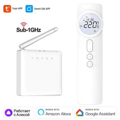 Thermostat Smart WiFi RF433 - Temperature Controller For Gas Boilers And Floor Heating, Fall 2025 Energy Saving