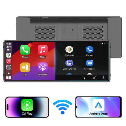 Car Stereo 10.26-Inch Universal Cordless CarPlay Android Auto Multimedia Player Fall 2025 Gift