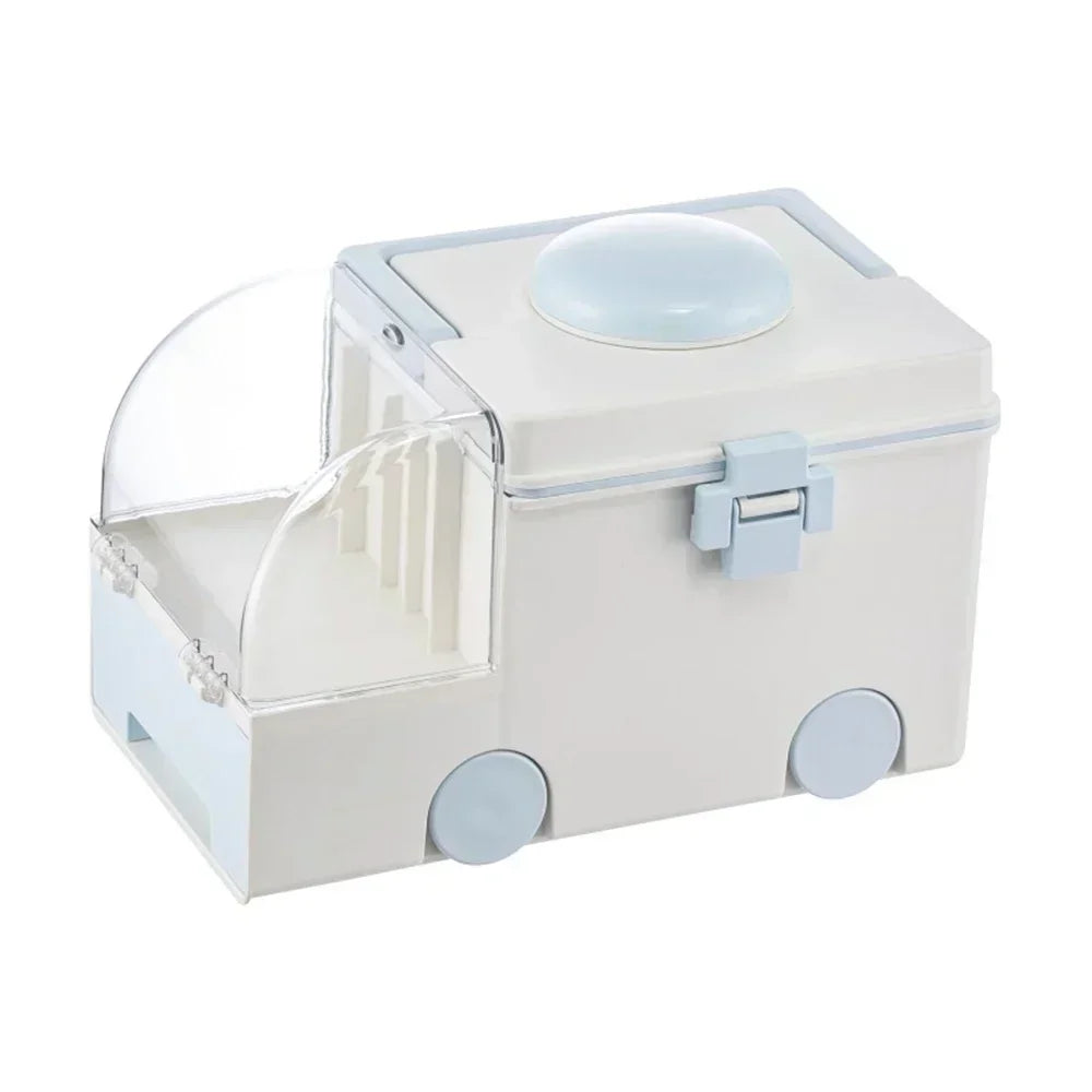 First Aid Kit Large Capacity Travel-Friendly Medicine Storage Box Emergency Preparedness Fall 2025 Secure Latch