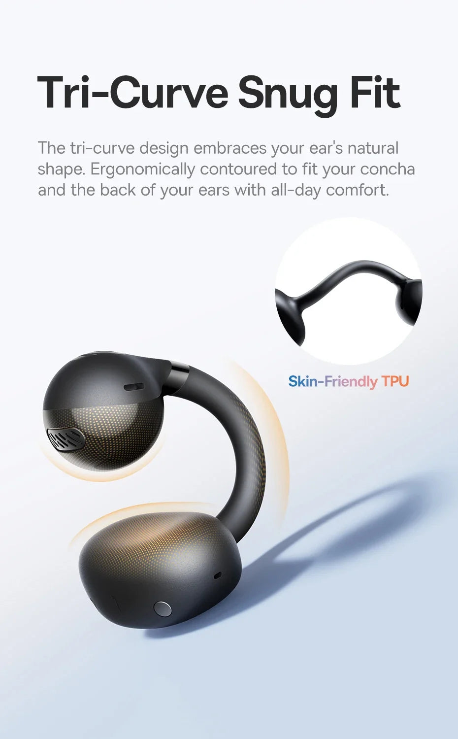 4-Mic Noise Cancellation Super Bass IP55 Sports 2026 – Baseus BC1 Open-Ear Clip Earbuds Bluetooth 6.0
