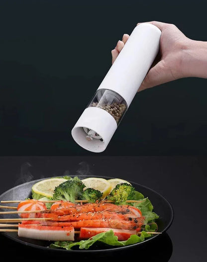 Motor-Driven Salt Pepper Grinder With LED Flexible Coarseness