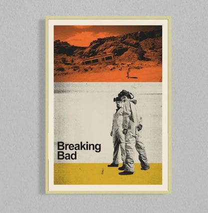Movie Retro Poster Canvas Collage Mid Century Wall Art
