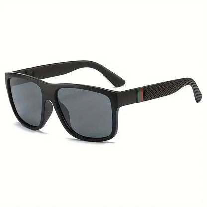 Fashion Square Polarized Sunglasses Men Women Black Sport Shades UV400 Trendy