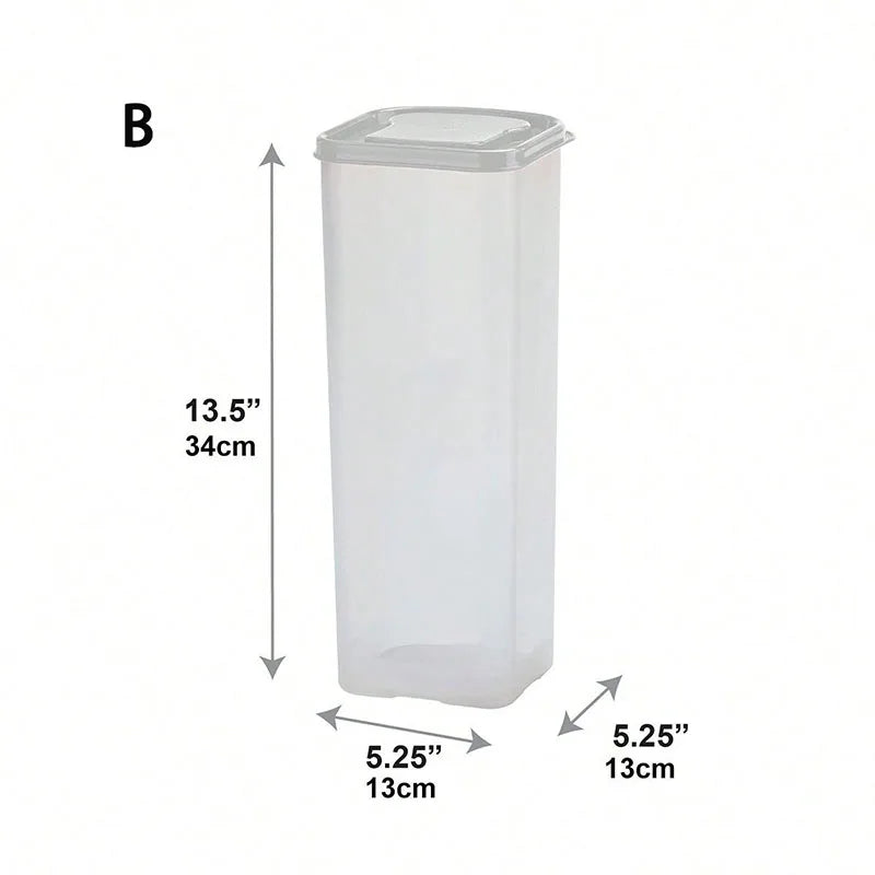 Bread Box Plastic With Sealing Lid And Tray Airtight Bread Storage Container Kitchen Organization 2025 Simple Clean