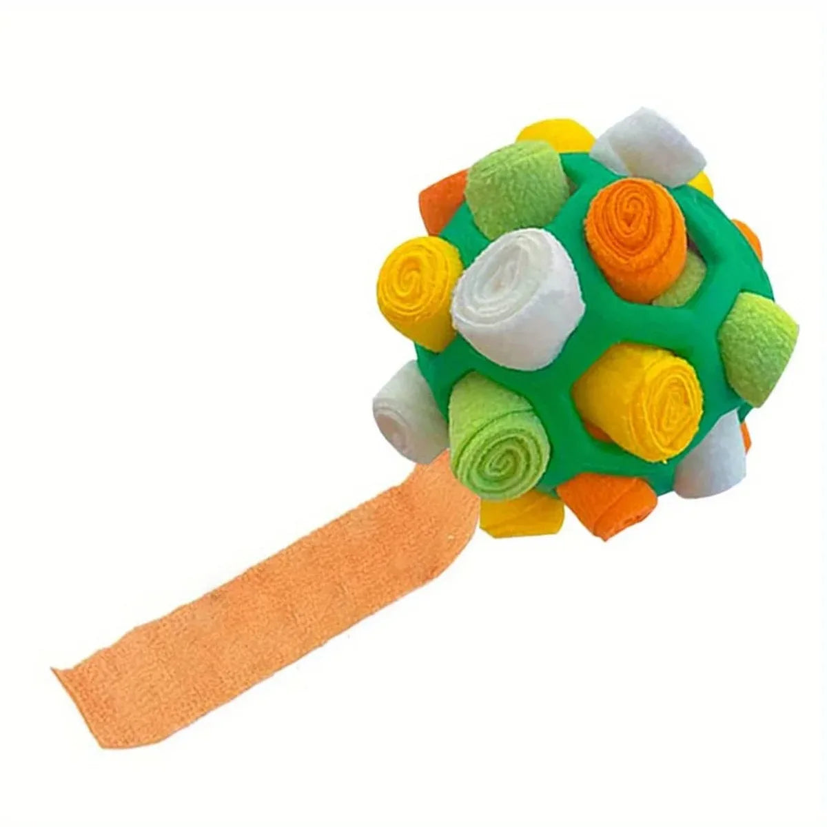 Bite Resistant Rubber Interactive Nose Work Foraging Enrichment Toy for Dogs 2026 – Dog Snuffle Ball Toy