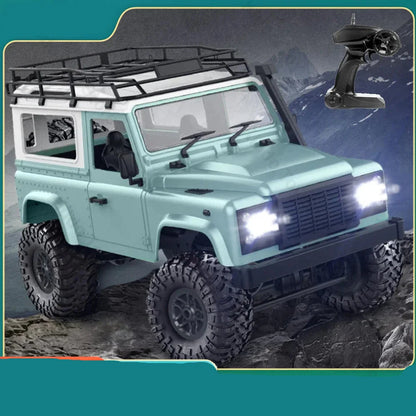 Truck RC 1/20 Scale 4WD Off Road Climbing Buggy Light 2.4G Remote Control Car All Terrain Toy Fall 2025 Gift Idea