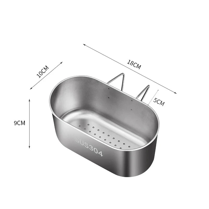 Steel Stainless Sink Strainer Basket Eco Friendly Kitchen Waste Catcher Fall 2026 For Food Debris