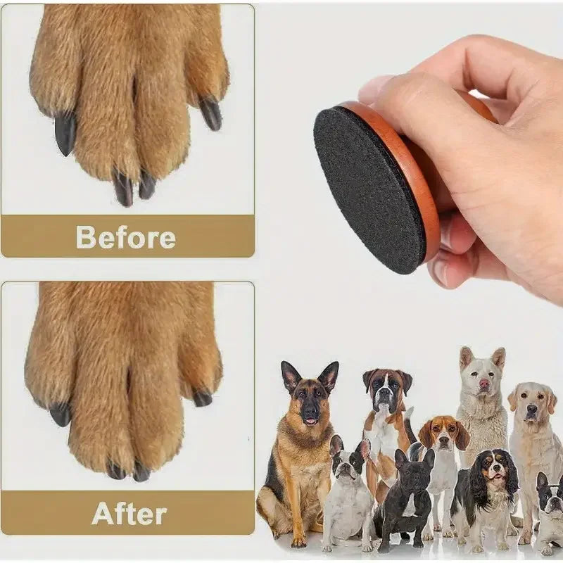 Hand-Operated Pet Claw File Grinding Maintenance Device for Puppy Outdoor Indoor 2026 – Wooden Dog Nail Scratching Board