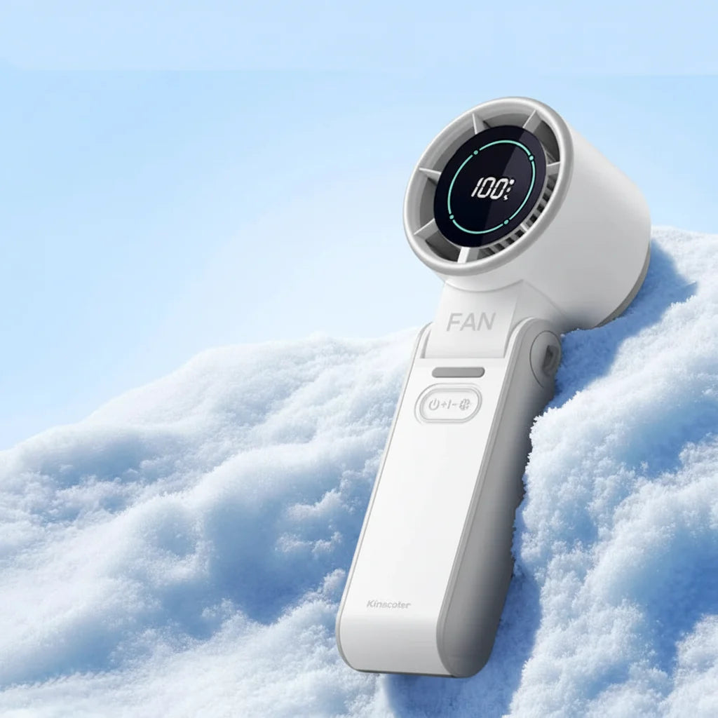 Handheld2026 Edition Fan Foldable Outdoor Cooling 3600mAh Battery 100 Level Turbo Summer