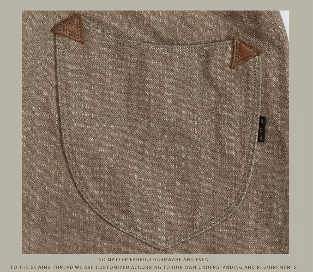 Sturdy Relaxed Men's Straight Jeans - Loose Selvedge Casual