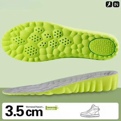 Breathable, Shock-Absorbing, Light Sports Air Insole 2026 – Height Increase Insoles EVA