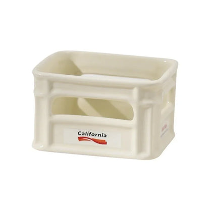 Ceramic Snack Bowl Eco-Friendly Tableware Fall 2026 Household Decor Trend Multiuse Snack Dish