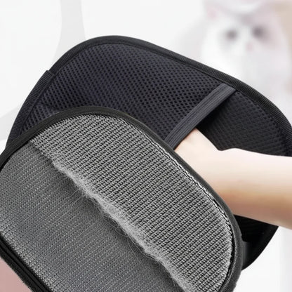 Removes Hair from Furniture and Coat, Cats and Dogs – Double-Sided Pet Grooming Glove