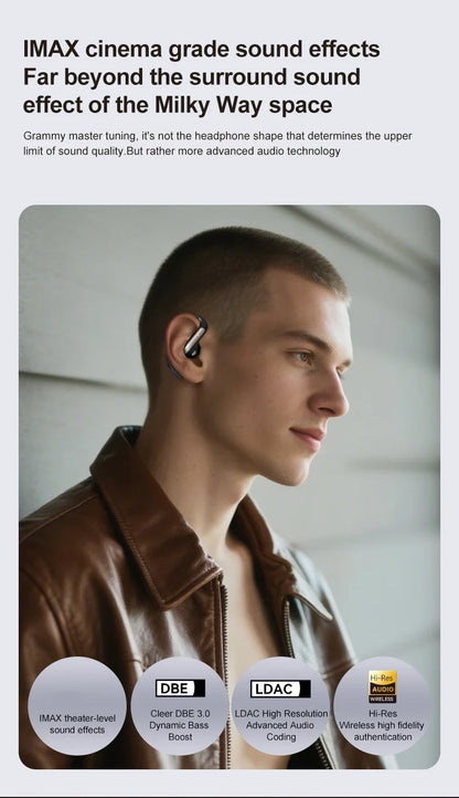 Translation AI Earbuds With Noise Canceling Ear Hook Sports