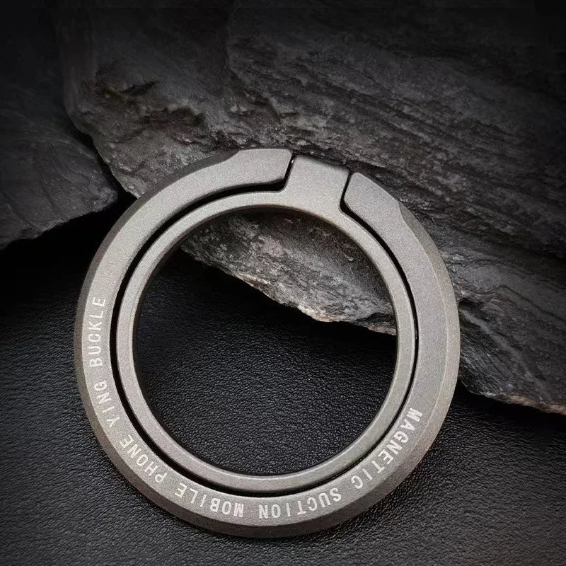 iPhone Magnetic Ring Holder - Foldable Grip Stand & Accessories for Mobile Support