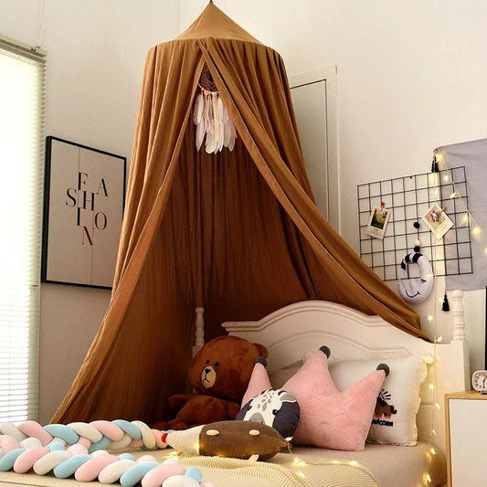 Canopy Bed Hanging Mosquito Net Dome Crib Nursery Decor Fall 2025 Cozy Mosquito Protection