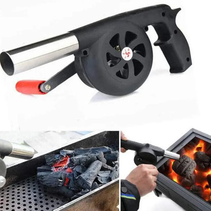 Light Camping 2026 – Travel-Friendly Hand-Held BBQ Blower Travel-Friendly Outdoor Barbecue Fan