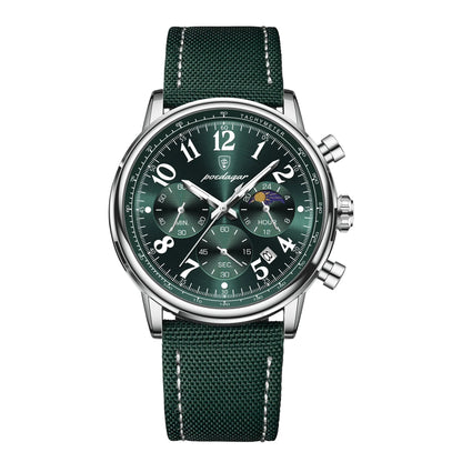Military2025 Edition Chronograph Watch Nylon Strap Water-Resistant Fall
