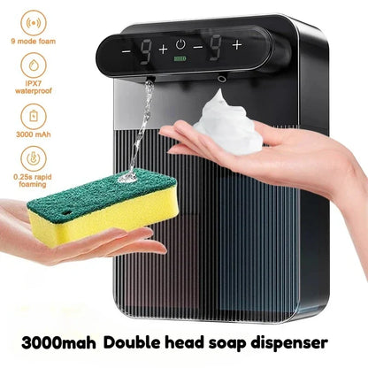 Soap Automatic Dispenser 3000mAh Wall Mount Touchless Foam And Gel Dispenser Fall 2025 Hygienic Handwashing