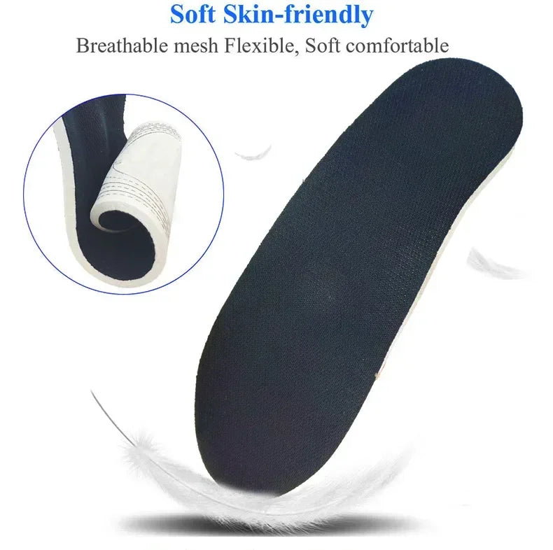 Shock Orthopaedic Absorbing Insoles With Arch Support Plantar Fascia Insole