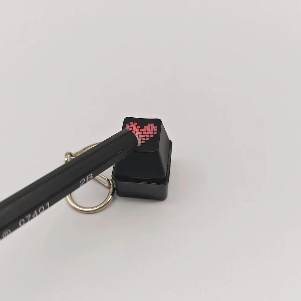 Keyboard Mechanical Keychain RGB Mini Tester Stress Toy