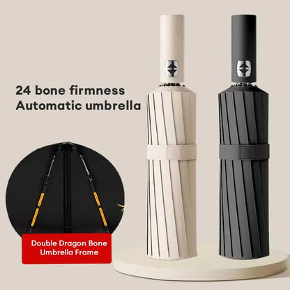 Automatic Fully 24-Bone Umbrella for All Weather Protection