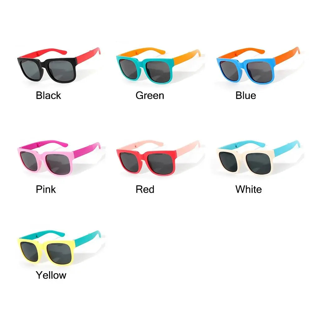 Sunglasses Kids Square Frame UV 400 Protection Outdoor Eyewear Summer 2026 Gift Idea