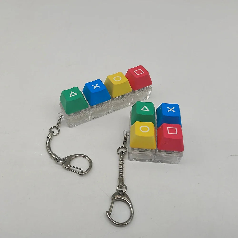 Tester Keycap Keychain Mini Mechanical Keyboard Toy